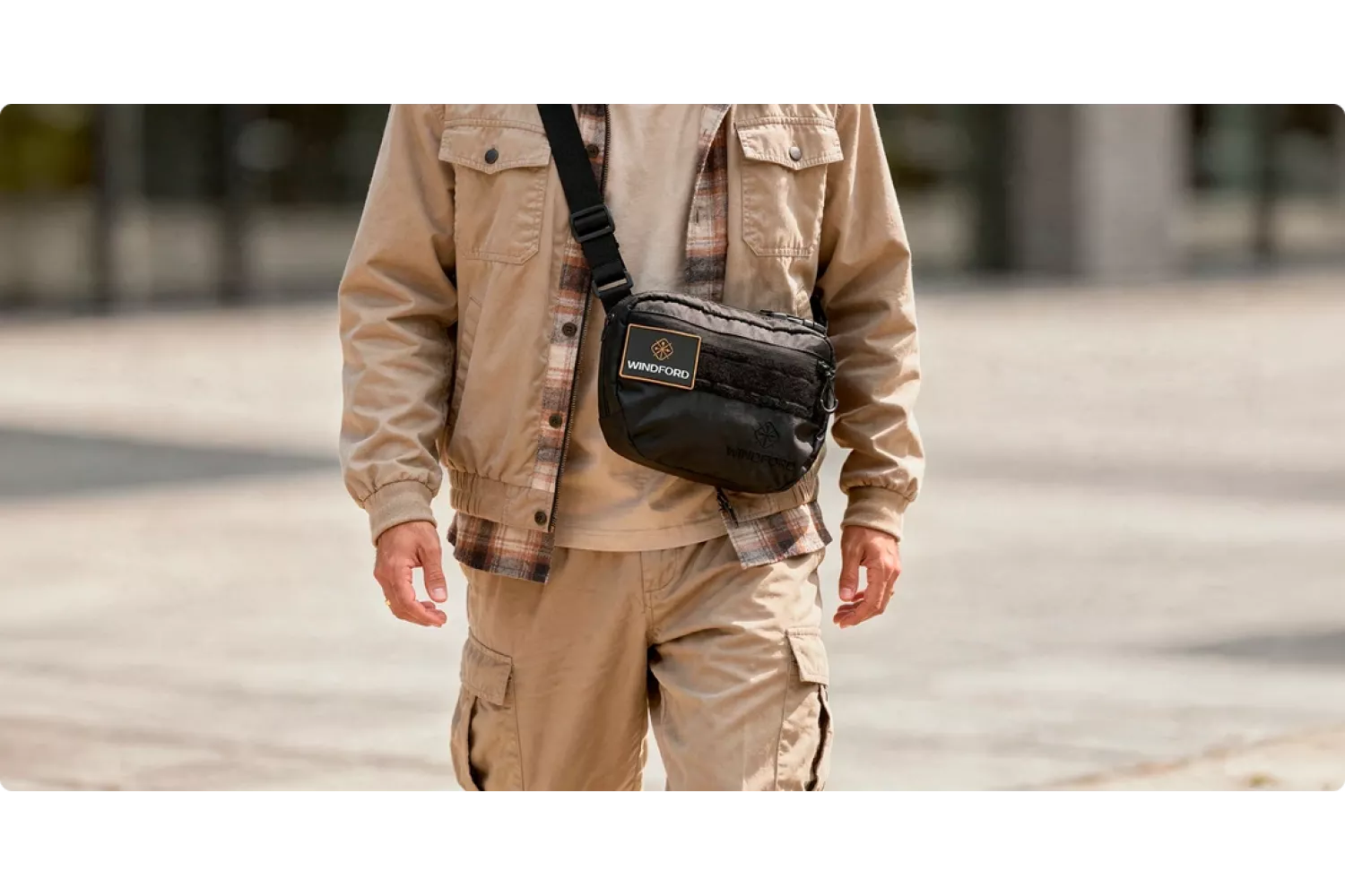 С чем носить тактические сумки в 2026 году: 3 готовых образа от Windford