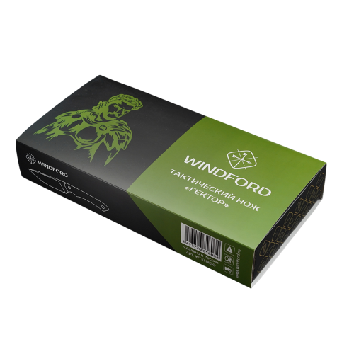 Тактический нож Windford Гектор сталь N690 cryo, олива