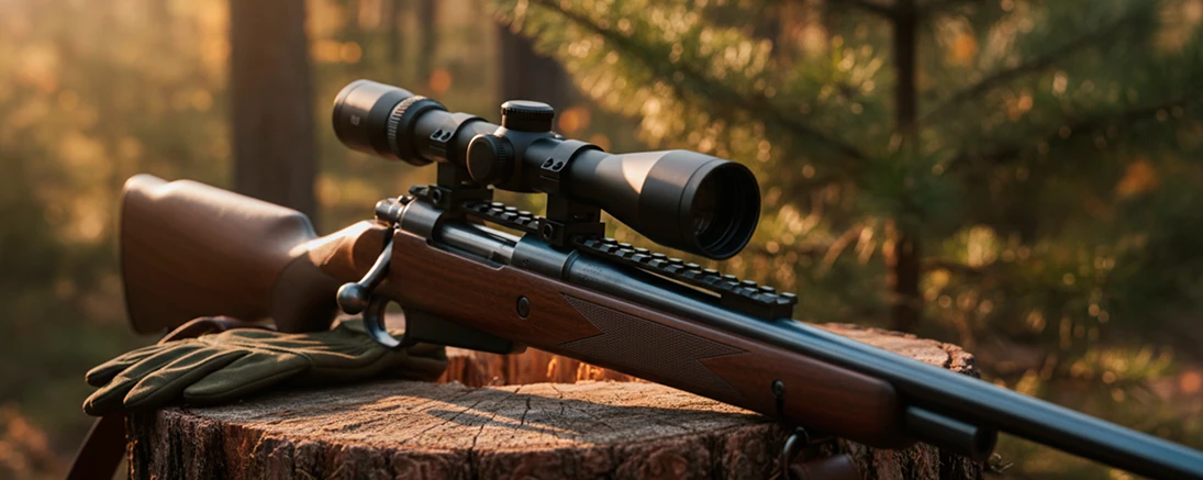 на винтовку