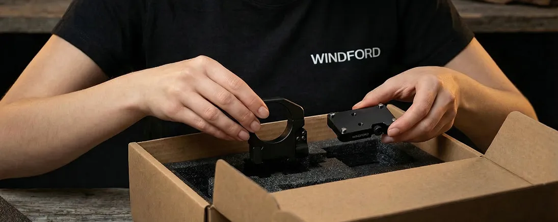 Крепления Windford в упаковке