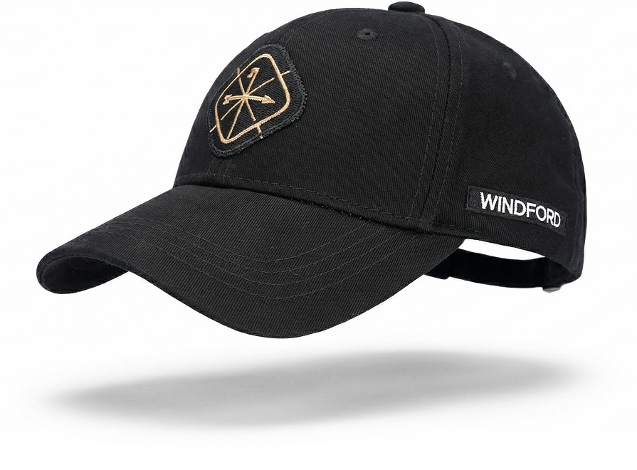 Бейсболка черная Windford Classic