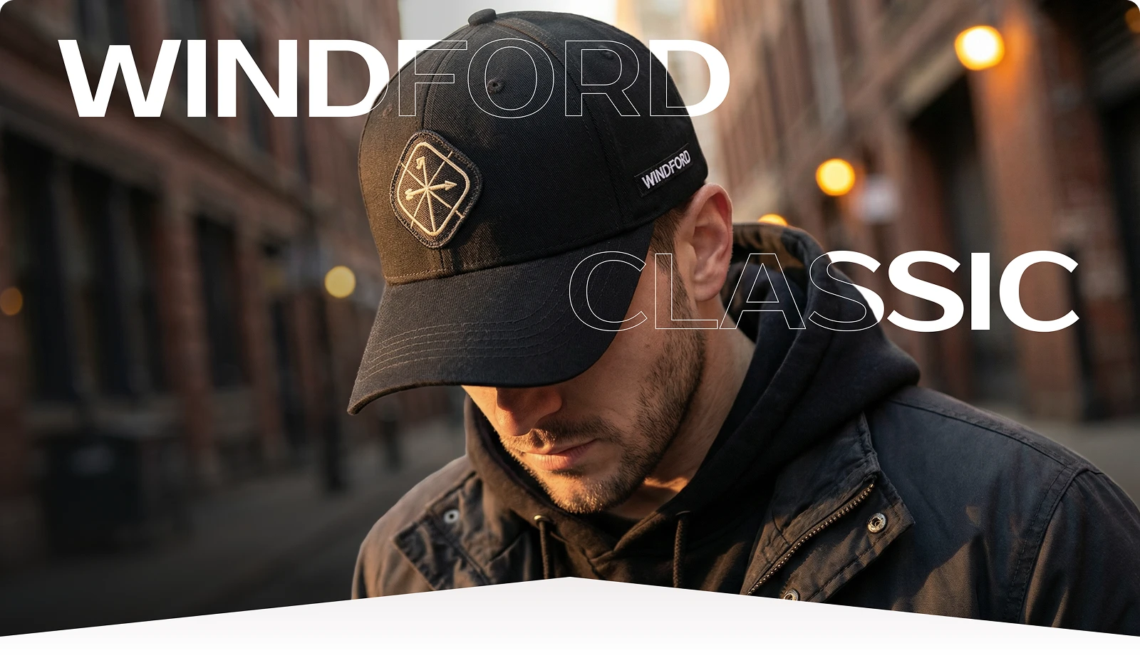 Бейсболка черная Windford Classic