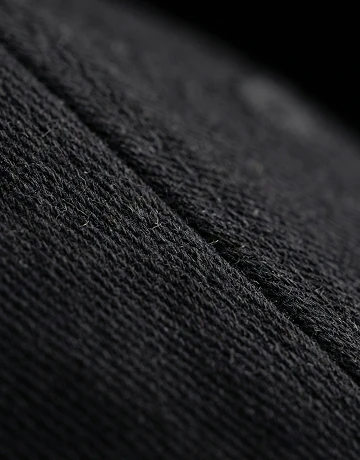 Бейсболка черная Windford Classic макросъемка