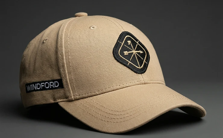 Бейсболка желтая ракурс 3/4