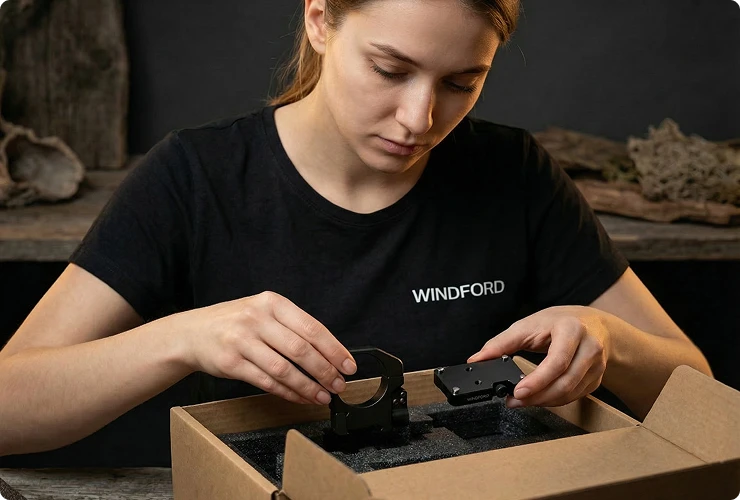 упакова колец для крепления оптического прицела