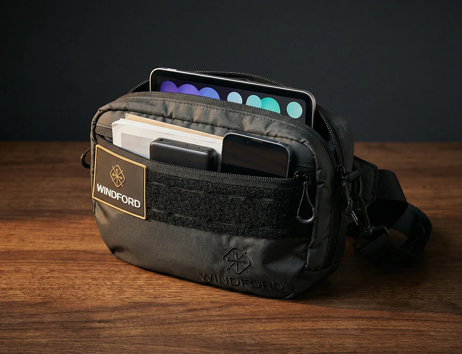 Сумка-бананка мужская