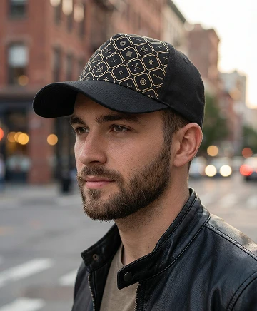 Бейсболка черная Windford Outdoor городские условия съемки