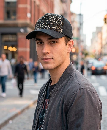 Бейсболка черная Windford Outdoor фото в городе