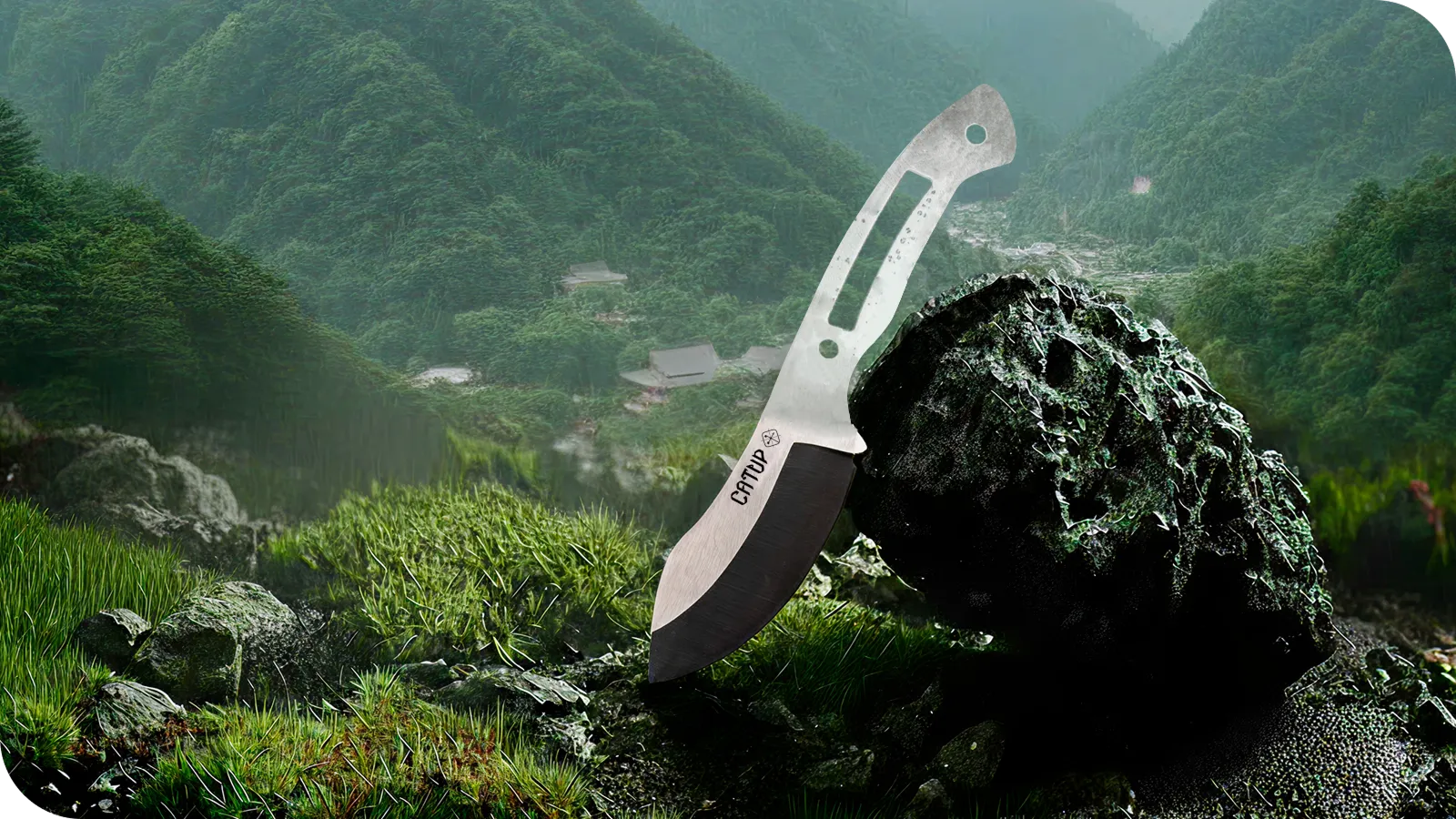 Цельная конструкция full tang