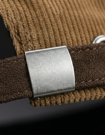 Ремешок бейсболки с металлической фурнитурой в цвете античная латунь