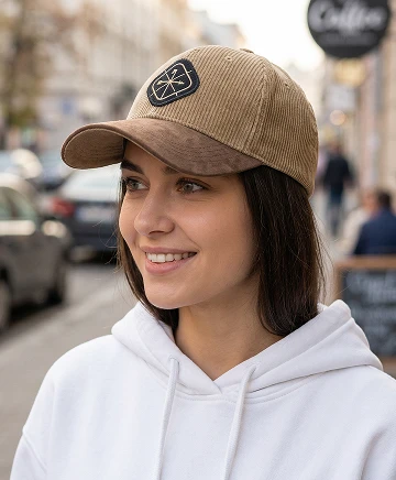 Бейсболка Windford Vintage бежевая фотография от клиента