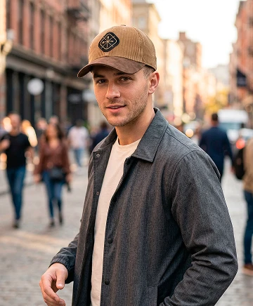 Бейсболка Windford Vintage бежевая фотография от покупателя